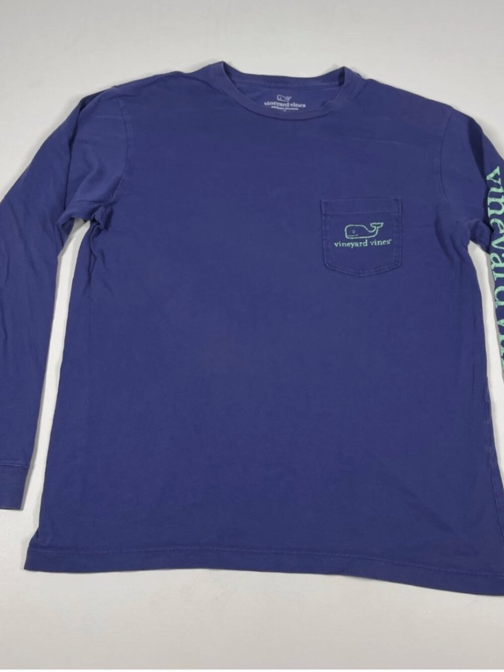 Vineyard Vines long sleeve tee featuring the classic whale logo